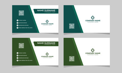 Visiting card template design simple & professional card vactor file.