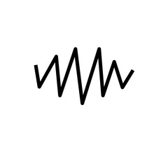 Zig zag line ornament 