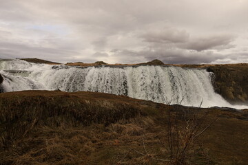 Reykjafoss waterfall is one of the hidden treasures of Skagafjörőur located in the north of...