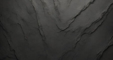 Black background dark black wave grunge background minimal and modern grey background texture, Dark grey black slate texture in natural pattern black stone wall. - obrazy, fototapety, plakaty