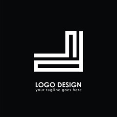 ND ND Logo Design, Creative Minimal Letter ND ND Monogram