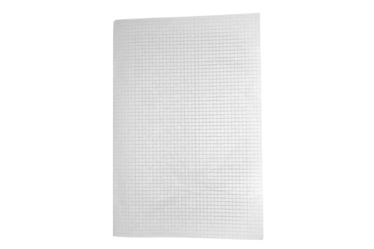piece of paper  square graph texture for message. sheet graph paper. Blue grid lines on white paper
