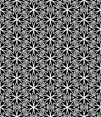 Black seamless abstract pattern. Overlay for background and backdrop. Ornamental design. PNG graphic illustration with transparent background.