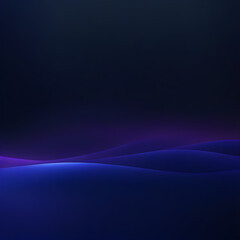 Dark Blue Gradient Abstract Background Illustration