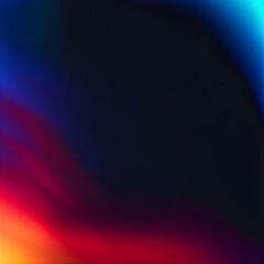 Dark Blue Gradient Abstract Background Illustration