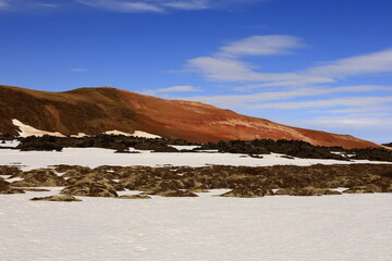 Viewpoint in the Krafla Volcanic System, Iceland