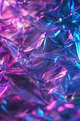 A close-up view of a vibrant purple and blue background. Perfect for adding a pop of color to any design project