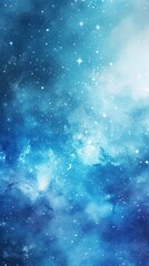 Spectacular Blue and White Cosmos Filled With Stars