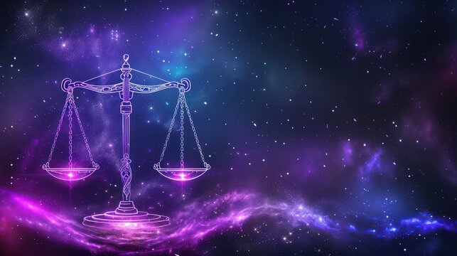 zodiac libra background
