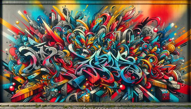 Graffiti Art Walls - Powered by Adobe
