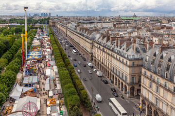 Les tuileries in Paris