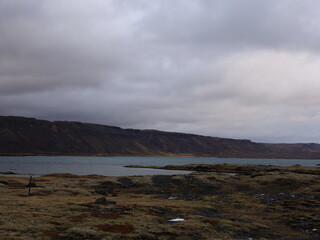 Reykjanesfólkvangur is a nature preserve in Iceland with lava formations, crater lakes, bird cliffs and bubbling geothermic fields