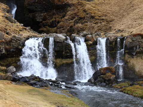 Gluggafoss is a waterfall in southern Iceland, specifically in the Fljótshlíð area