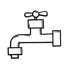 svg eco world doodle element set