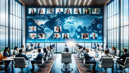 Connecting Worlds: A Global Conference Call Celebrates Diversity and Inclusion in the Modern Workplace