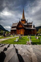 Fototapeta na wymiar old church in Norway