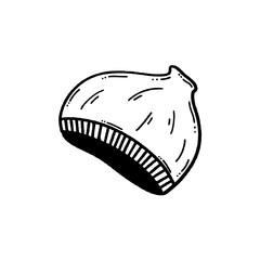 svg fashion style doodle element set