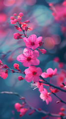 pink cherry blossoms