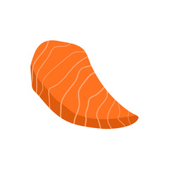 Salmon Sashimi vektor Illustration 