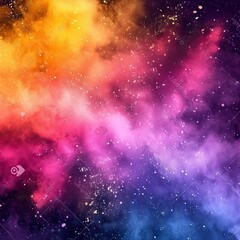 Naklejka premium Colorful Background for Holi