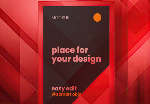 Elegant Simple Frame Mockup 04