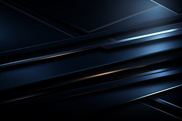 Dark blue abstract technology background. Vector illustration for your business design.