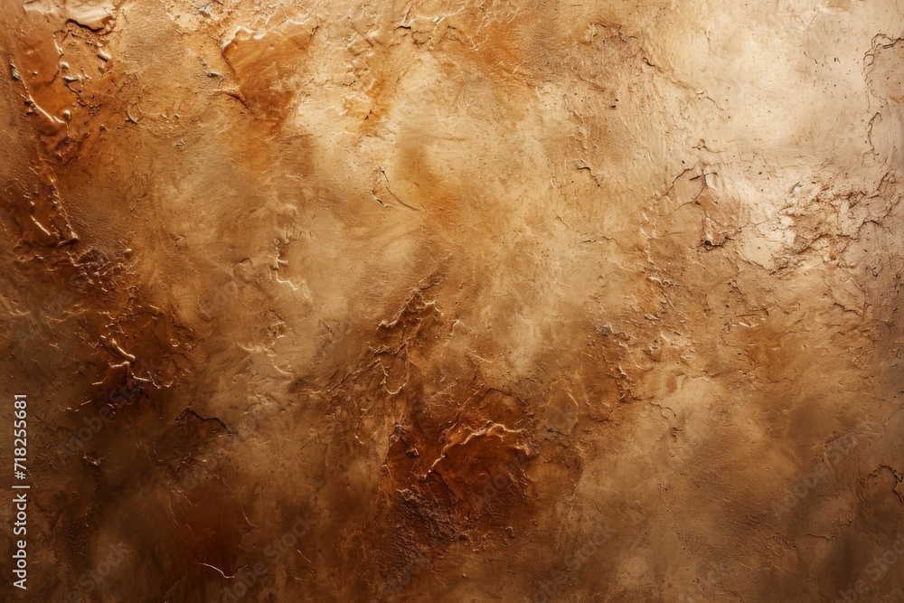 Poster abstract background with stucco texture and smooth gradient of brown tones. сoncept artistic stucco 