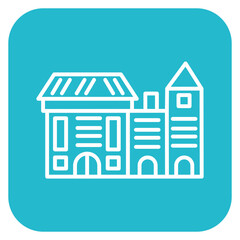 Cityscape at Dusk Icon of Seasonal iconset.