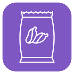 Seeds Bag Icon of Farming iconset.