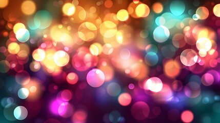 Vibrant Bokeh Backgrounds and Textures