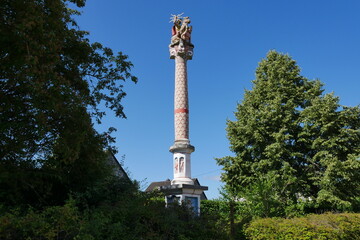 Römische Säule Jupitergigantensäule in Schwarzenacker im Saarland Deutschland