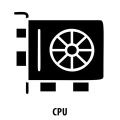 CPU, central processing unit, computer chip, technology, hardware, microprocessor, electronics, CPU icon, computer hardware, processor, computing, circuit