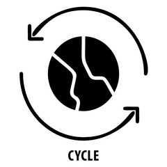 Cycle, bicycle, biking, ride, cycling, sport, exercise, cycle icon, fitness, transportation, outdoor, healthy, recreation, bike