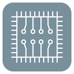 Electronic Icon of Pollution iconset.