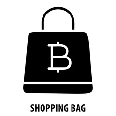 Obraz premium Shopping bag, shopping, retail, purchase, bag, shopping bag icon, consumerism, market, shop, buy, shopping spree, retail therapy, shopping icon, goods, merchandise