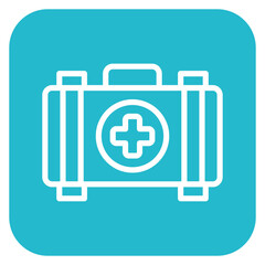 Obraz premium First Aid Kit Icon of Donations iconset.