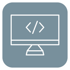 Monitor Icon of Computer Programming iconset.