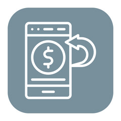 Receive Money Icon of Work from Home iconset.