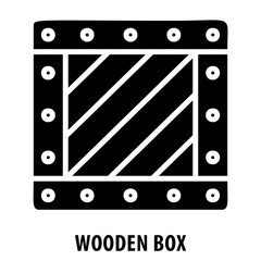 Fototapeta premium wooden box, storage, container, packaging, crate, wood, vintage, wooden crate, cargo, shipping, wooden storage, antique, rustic, retro, wooden box icon