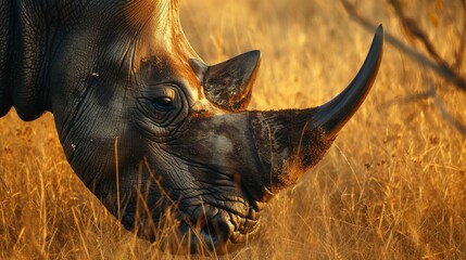 African Rhinoceros Profile: Endangered Species in Natural Habitat