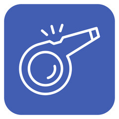 Whistle Icon of Physical Fitness iconset.