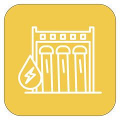 Hydro Power Icon of Sustainable Energy iconset.