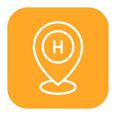 Location Icon of Hotel Services iconset.