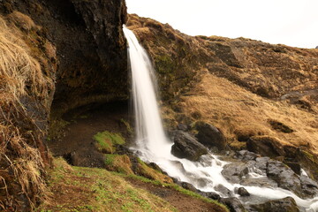 Selvallafoss waterfall  located in the Snaefellsnes peninsula, Iceland