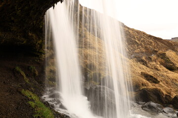 Obraz premium Selvallafoss waterfall located in the Snaefellsnes peninsula, Iceland