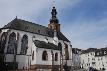 Naklejka premium Schlosskirche in Saarbrücken