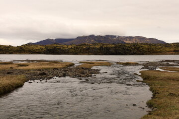 Selvallavatn is a volcanic lake located in the Snaefellsnes peninsula, Iceland