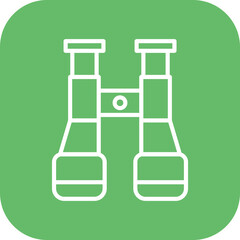 Army Bicoculars Icon of Military iconset.