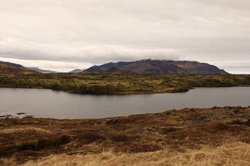 Selvallavatn is a volcanic lake located in the Snaefellsnes peninsula, Iceland