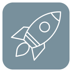 Rocket Icon of Space Technology iconset.